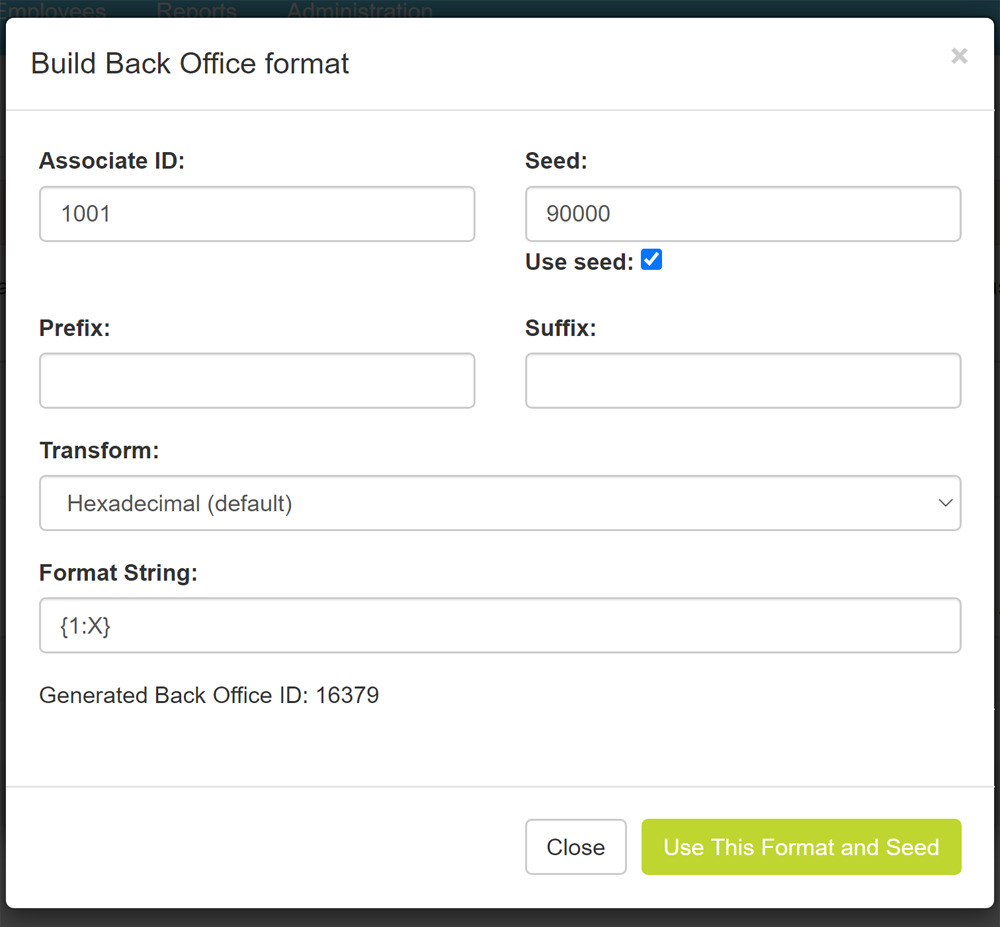 Configuring Back Office Ids Directscale Help Center