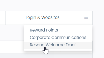 Resending an Associate's Welcome Email – Help Center