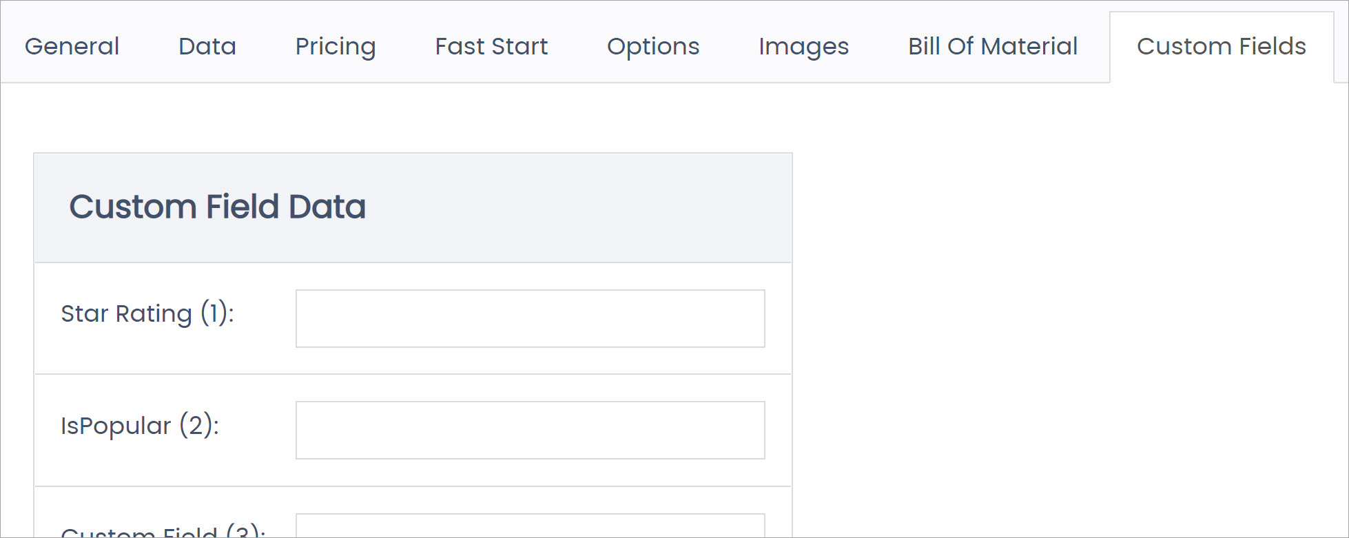 Custom Fields – Help Center