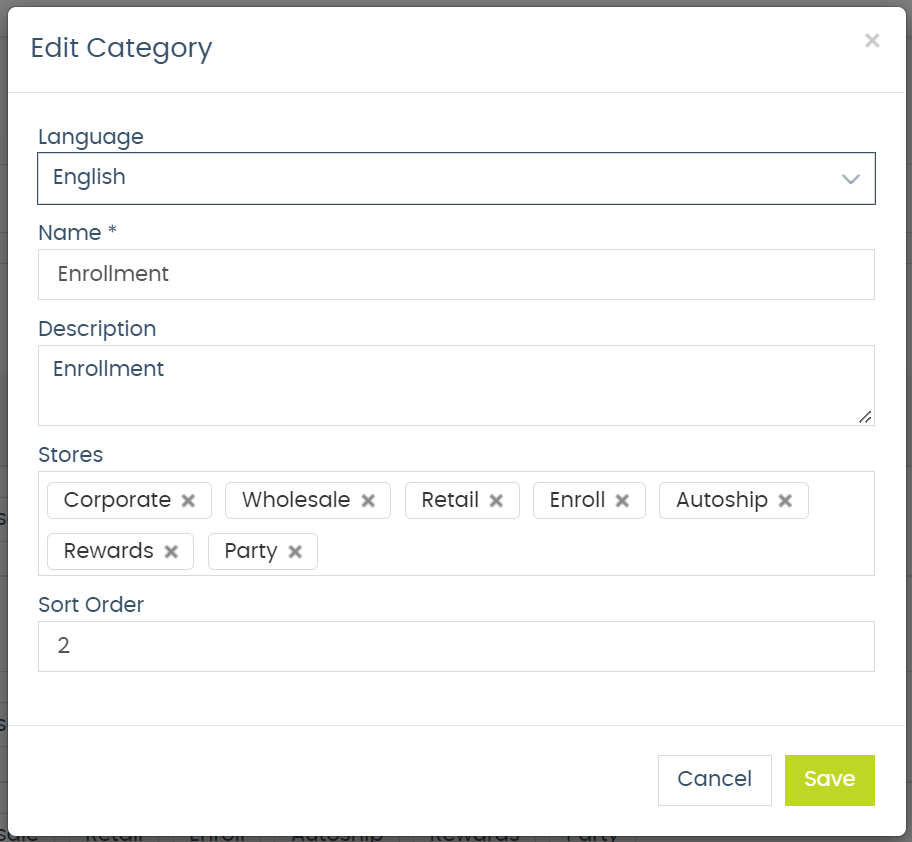 Adding Categories – Help Center