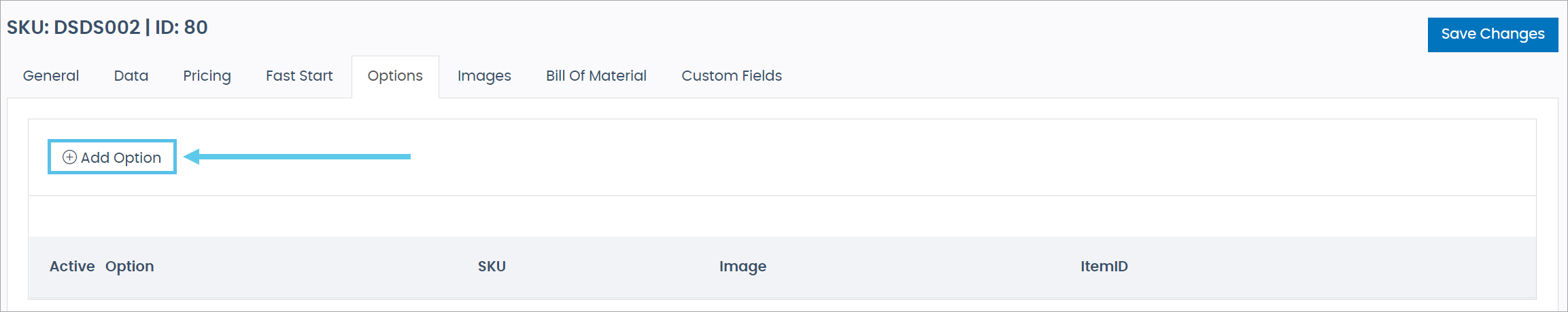 Adding Item Options – Help Center