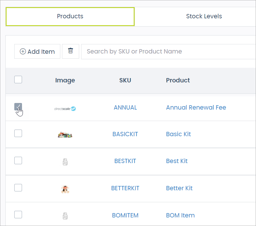 Deleting an Inventory Item – Help Center