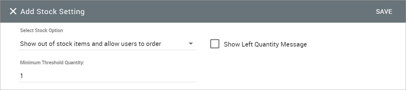 Adding Stock Settings for Shopping Carts in Web Office Admin – Help Center