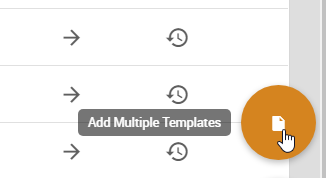 Add Multiple Templates button